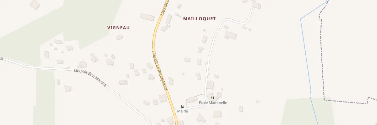 Plan du 184 Mailloquet à Tizac-de-Lapouyade