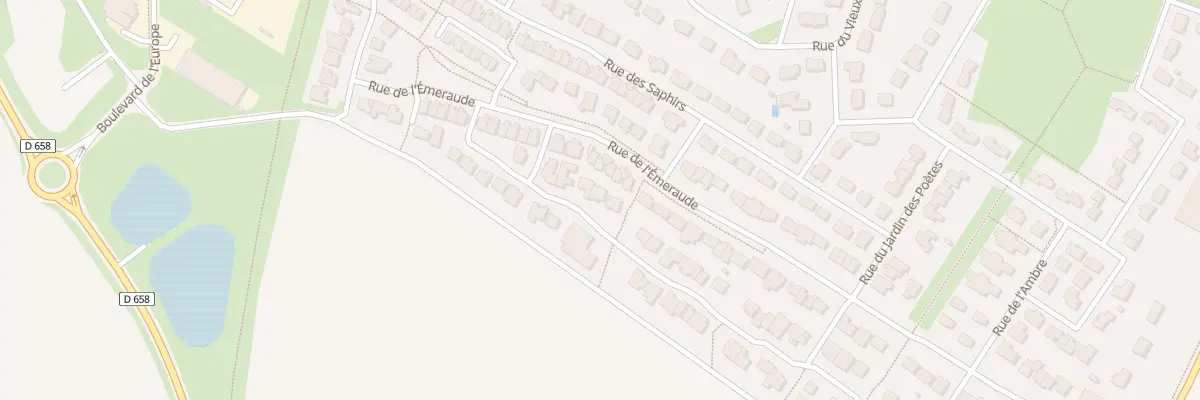 Plan du 6 Rue des Jades à Bourguébus