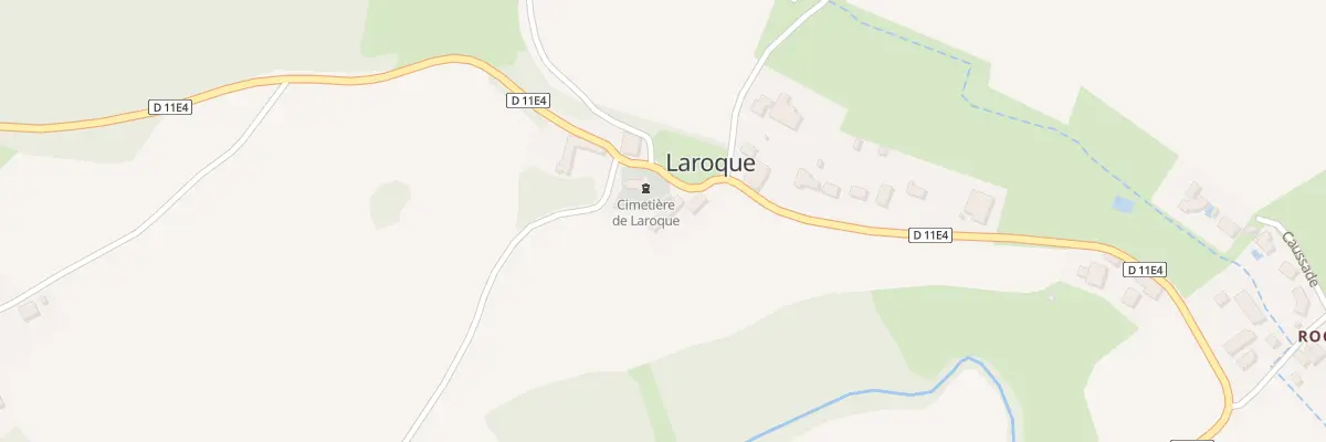 Plan du 9000 Bourg Sud à Laroque