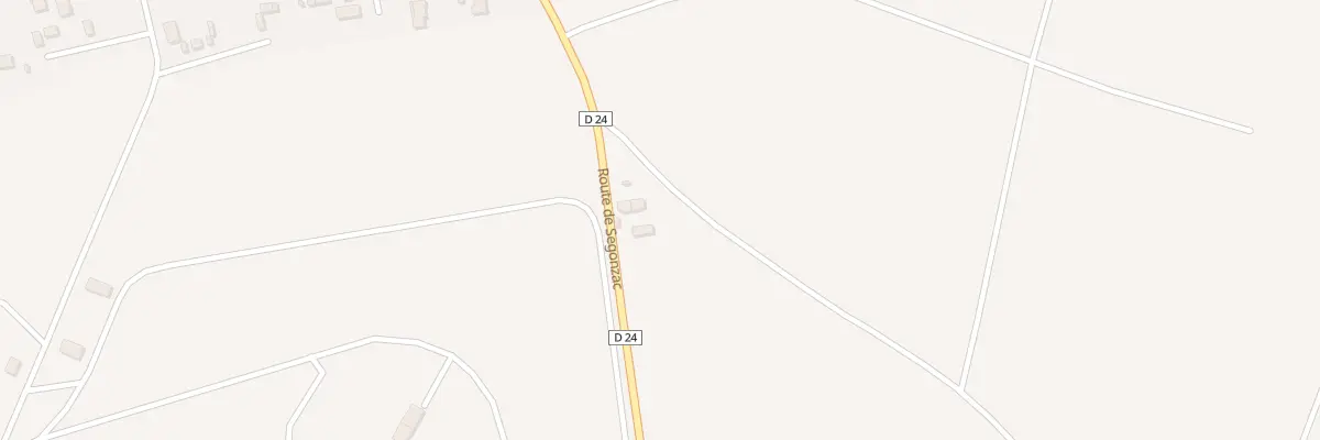 Plan du 16 Rte de Segonzac à Châteaubernard