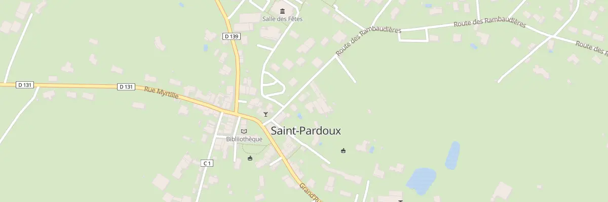 Plan du 8 Rte des Rambaudières à Saint-Pardoux-Soutiers