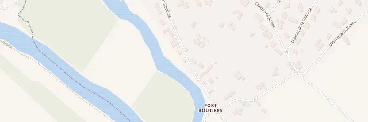 Plan du 24 Rue de Port Boutiers à Boutiers-Saint-Trojan