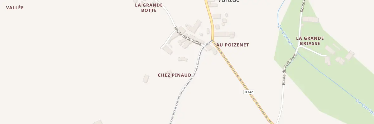 Plan du 5097 Chez Pinaud à Vanzac