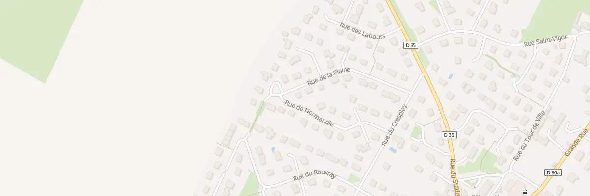 Plan du 17 Rue de la Plaine à Colleville-Montgomery
