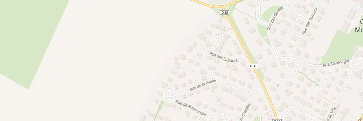 Plan du 10 Rue des Vikings à Colleville-Montgomery