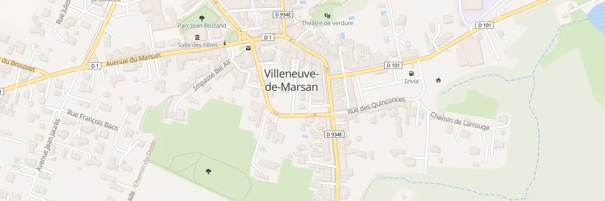 Plan du 189 Rue du Onze Novembre à Villeneuve-de-Marsan