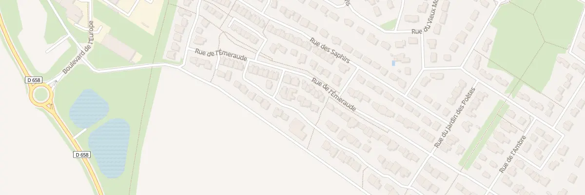 Plan du 2 Rue des Jades à Bourguébus