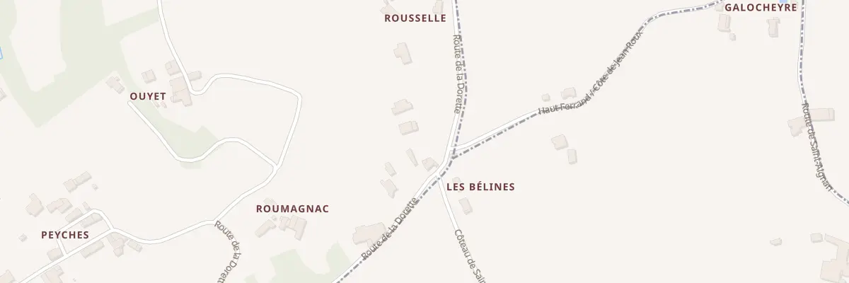 Plan du 81A Beline à Saint-Aignan