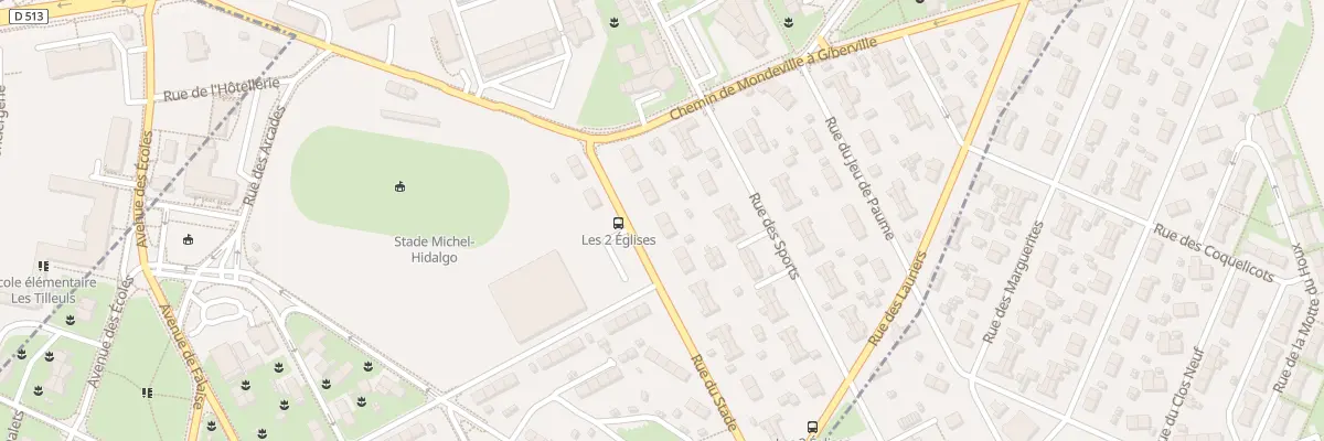 Plan du 11 Rue du Stade à Colombelles