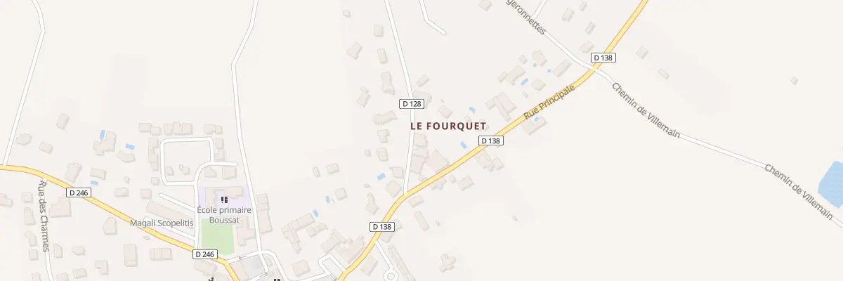 Plan du 4 Rte des Mésanges à Villegouge