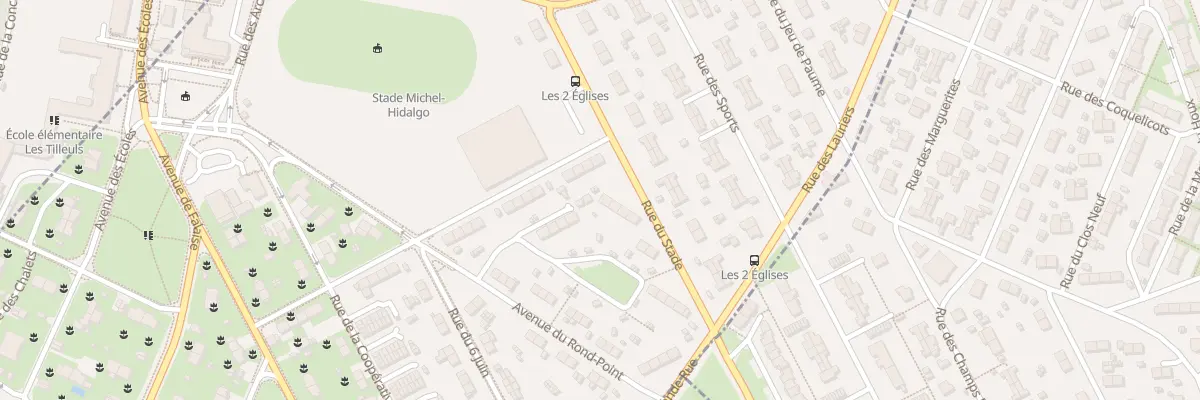 Plan du 6 Rue du Stade à Colombelles