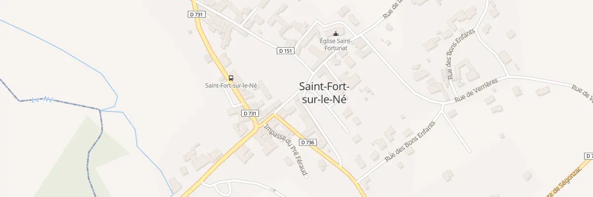 Plan du 2 Imp de la Mairie à Saint-Fort-sur-le-Né