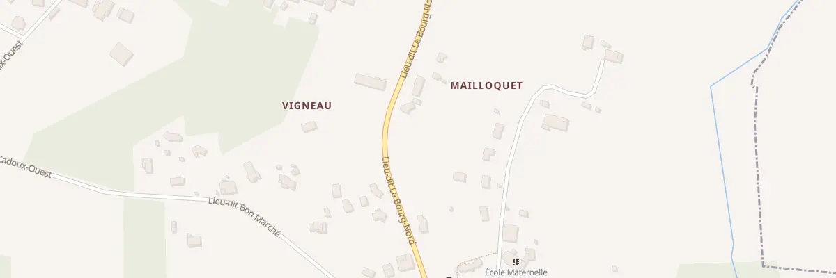 Plan du 6 Mailloquet à Tizac-de-Lapouyade