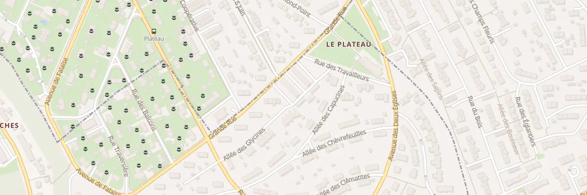 Plan du 20J Grande Rue à Mondeville