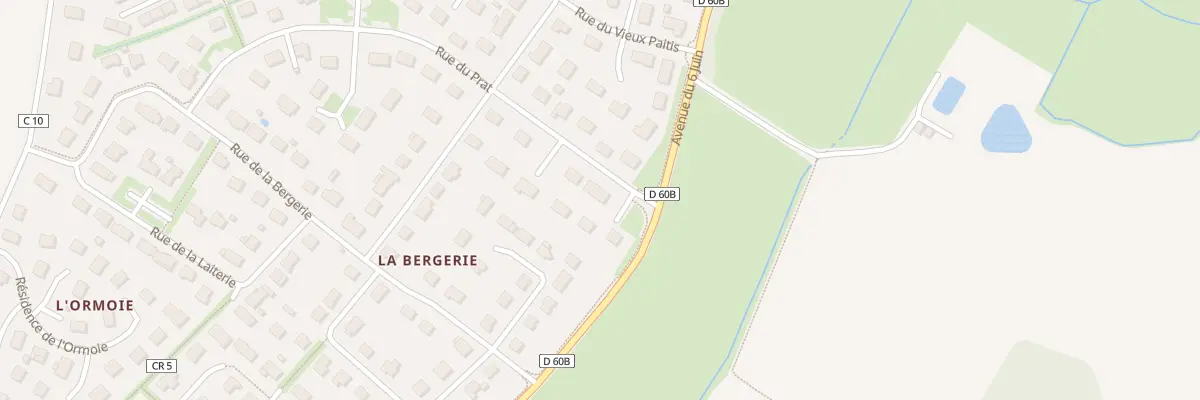 Plan du 47 Rue du Prat à Hermanville-sur-Mer