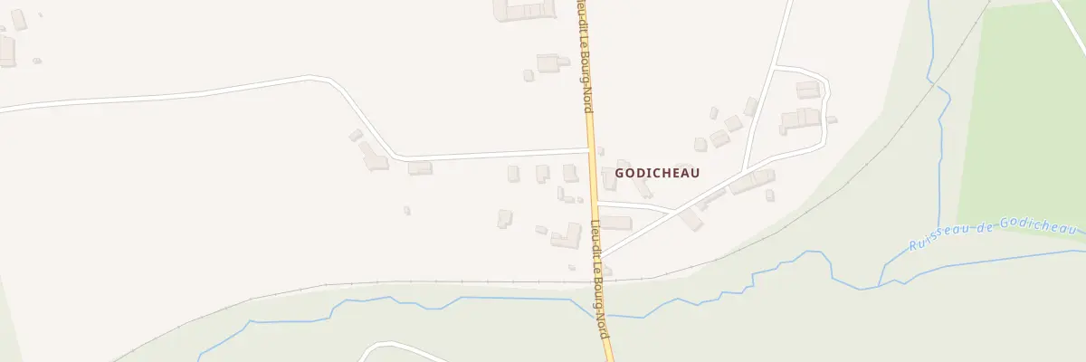 Plan du 9 Godicheau à Tizac-de-Lapouyade
