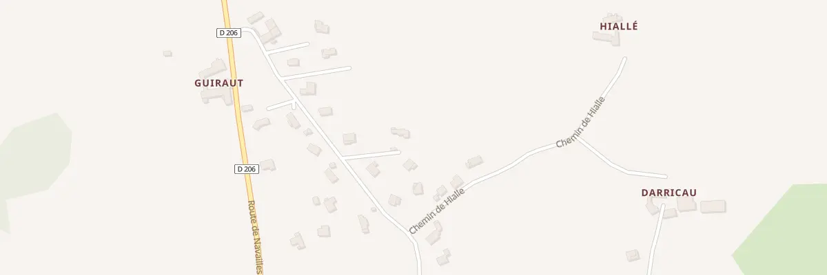 Plan du 1 Imp Capdevielle à Saint-Castin