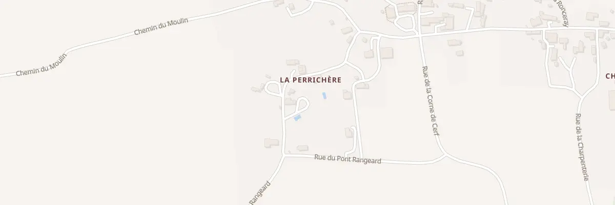 Plan du 2 Rue de la Perrichère à Cornillé-les-Caves