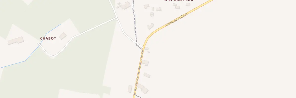 Plan du 821 Rte de la Cave à Lapouyade