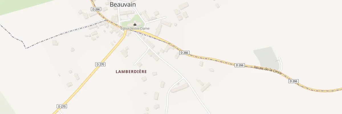 Plan du 361 Lamberdiere à Magny-le-Désert