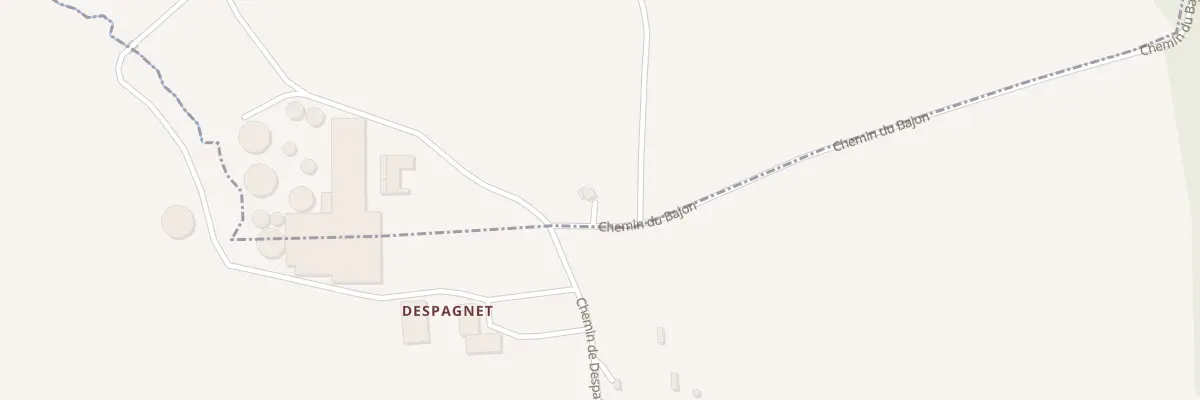 Plan du 712 Che du Bajon à Duhort-Bachen