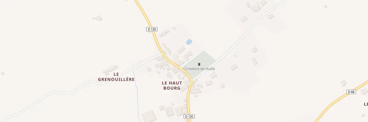 Plan du 5 Imp des Cypres à Huillé-Lézigné