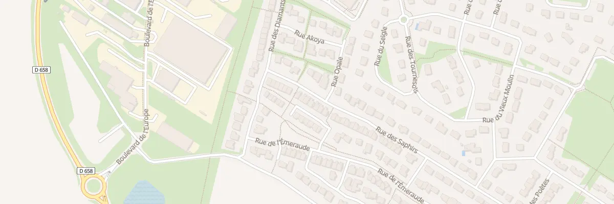 Plan du 57 Rue des Saphirs à Bourguébus