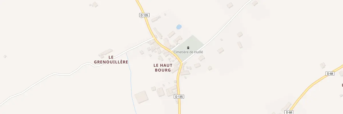 Plan du 19 Rue des Eglantiers à Huillé-Lézigné