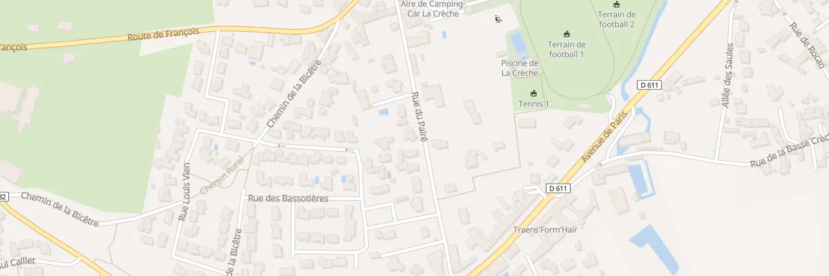 Plan du 19 Rue du Paire à La Crèche