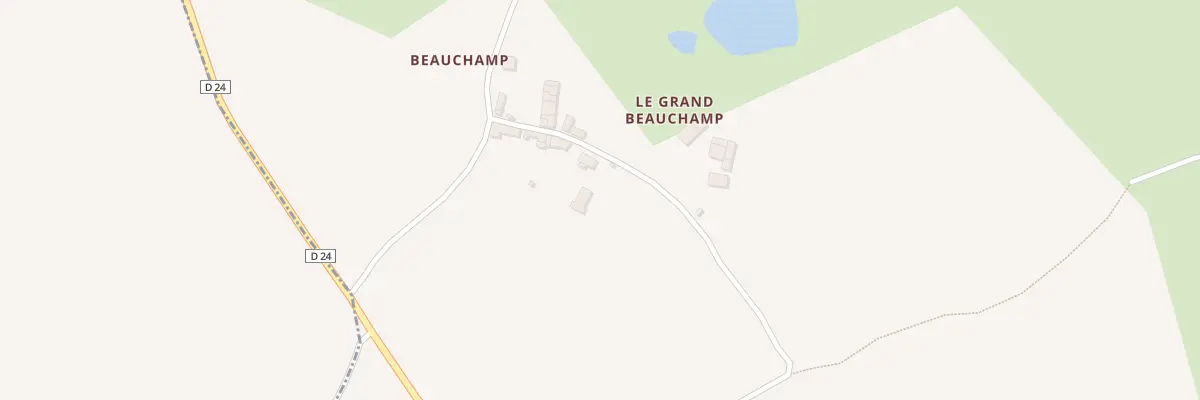 Plan du 5564 Beauchamp à Verruyes