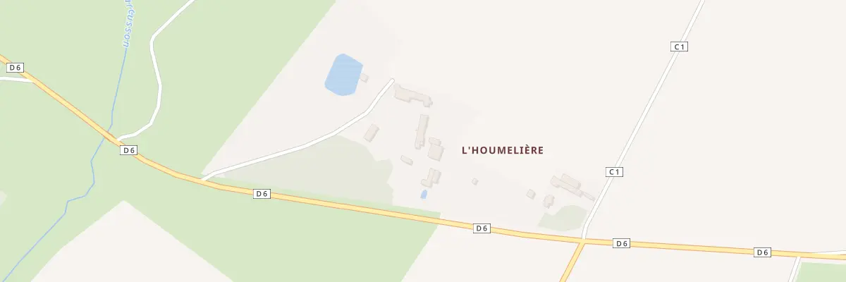 Plan du 8 L’Houmelière à Augé
