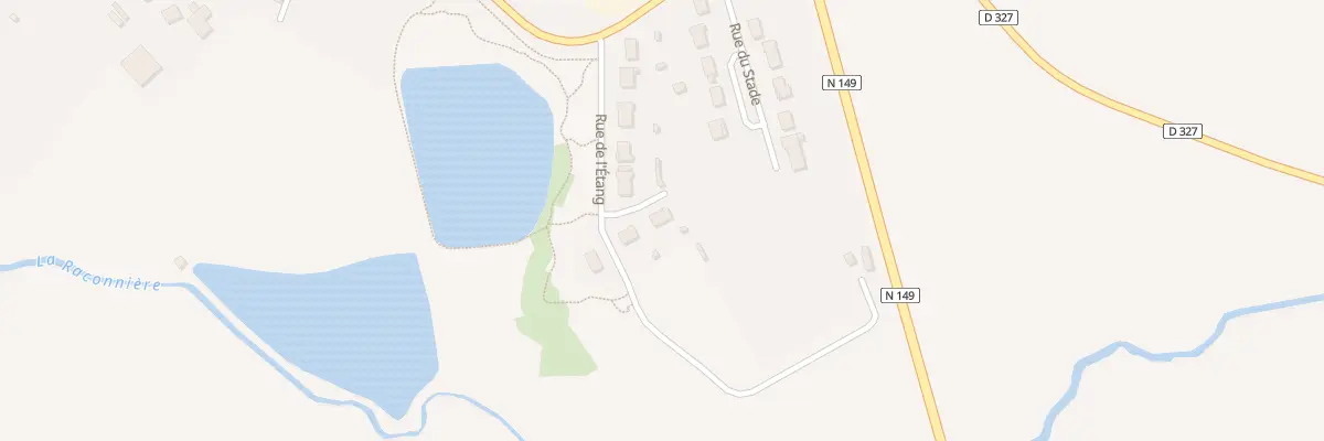 Plan du 11 Rue de l’Etang à Amailloux