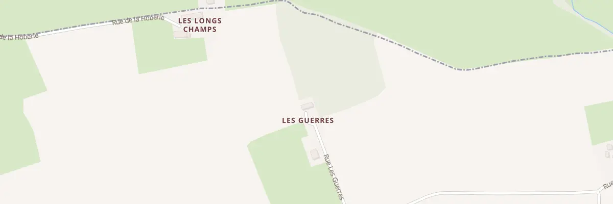 Plan du 3 Rue Les Guerres à Leffard