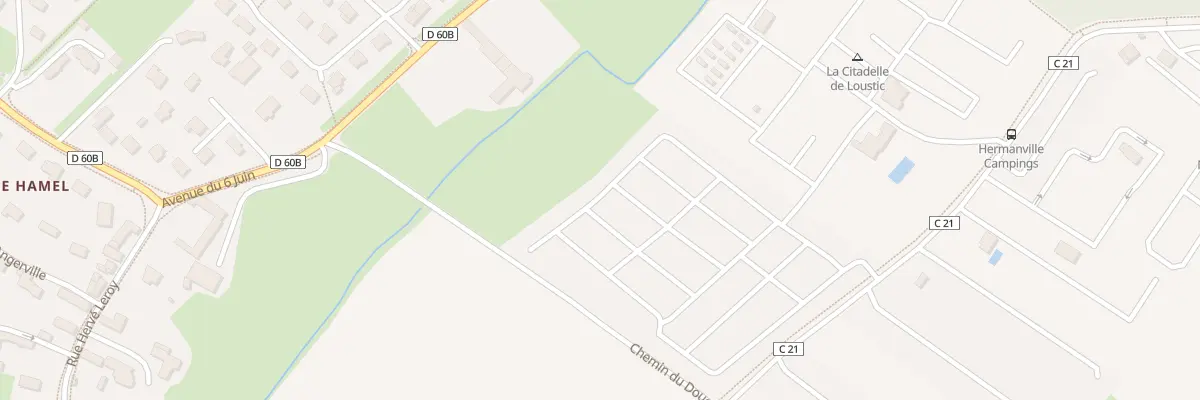 Plan du 5003 Che des Hautes Sentes à Hermanville-sur-Mer