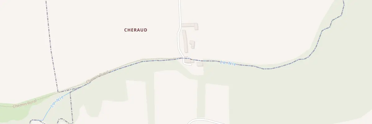 Plan du 3 Chéraud à Gibourne