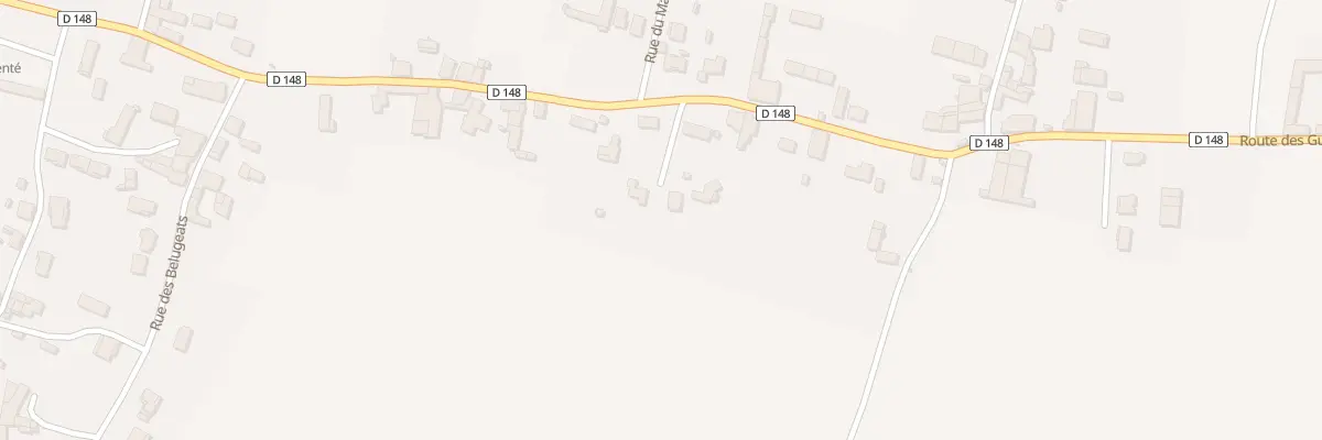 Plan du 4 Rte du Portail Robin à Genté