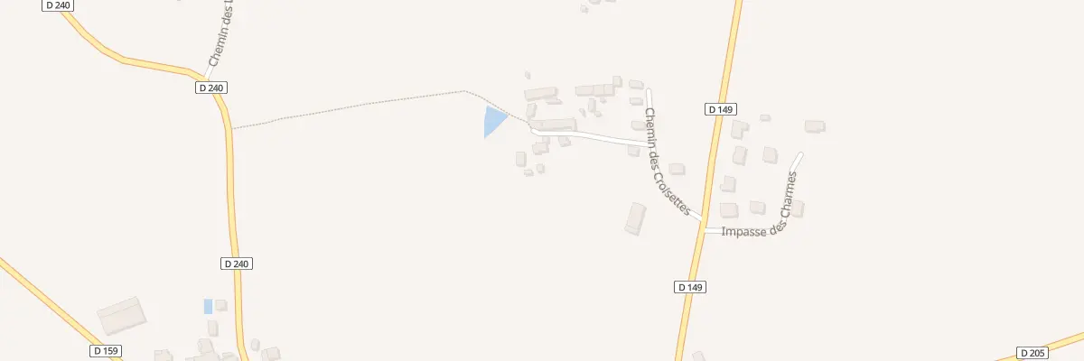 Plan du 95 Che de la Largère à Trans