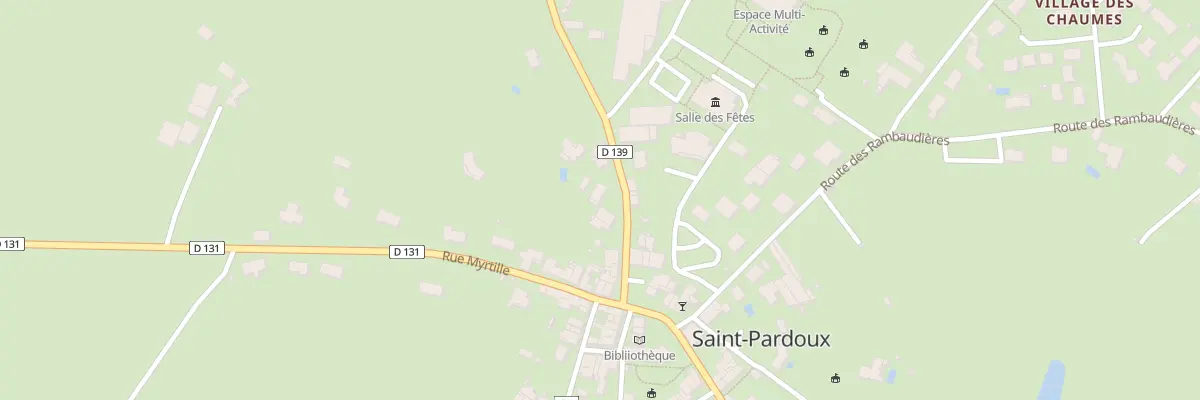 Plan du 9 Rte des Bois à Saint-Pardoux-Soutiers