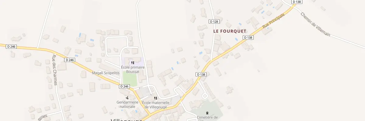 Plan du 31 Rue Principale à Villegouge