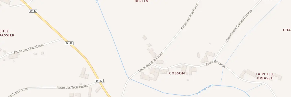 Plan du 5050 Terrier Bertin à Chepniers