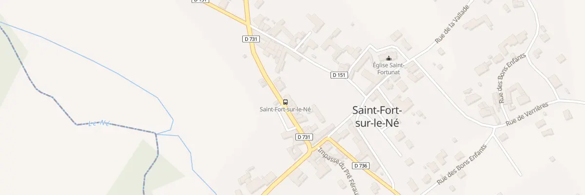 Plan du 18 Rte de Cognac à Saint-Fort-sur-le-Né
