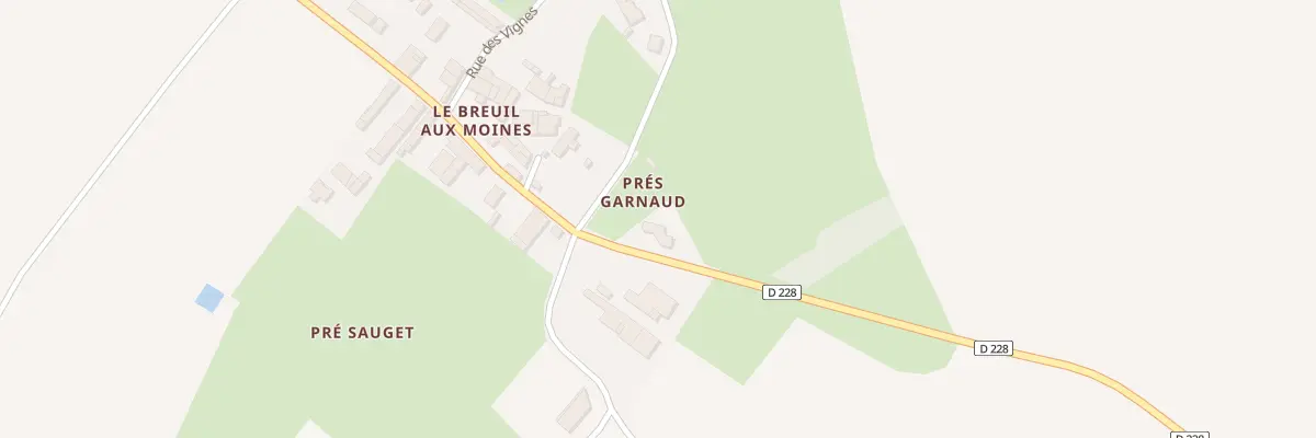 Plan du 5240 Breuil au Moine à Mons
