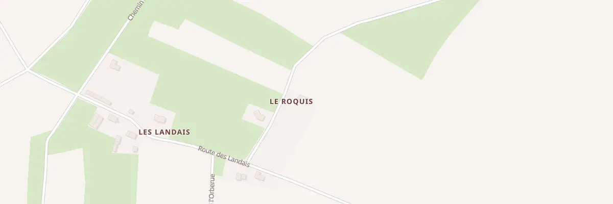 Plan du 5025 Le Roquis aux Loges-Saulces