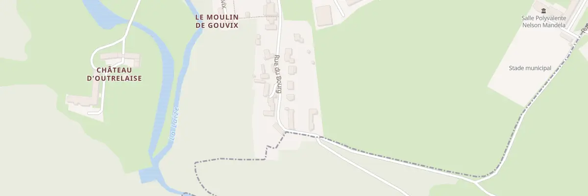 Plan du 13 Rue du Bourg à Gouvix