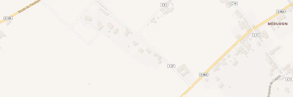 Plan du 334 Rte de Couite à Preignac