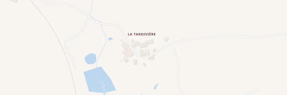 Plan du 5097 La Tardivière à Verruyes