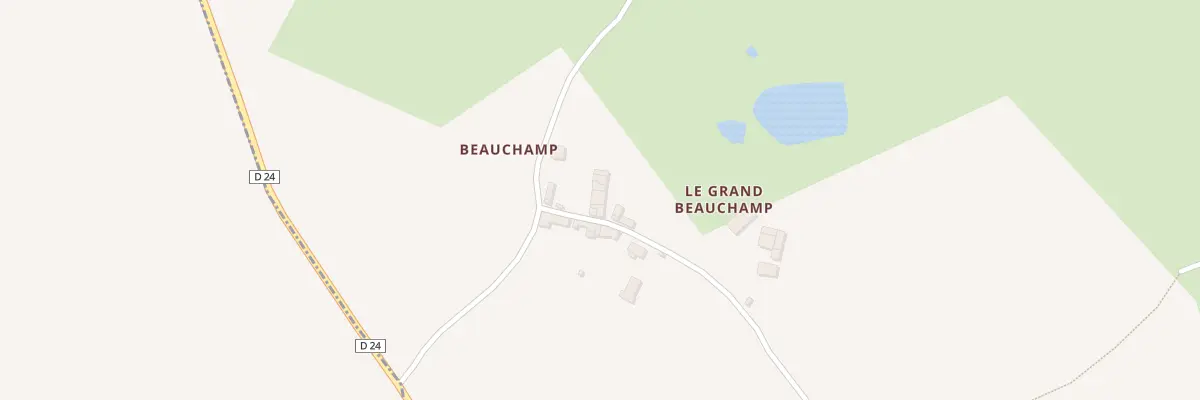 Plan du 5106 Beauchamp à Verruyes