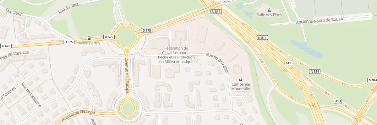 Plan du 12 Rue de Bruxelles à Mondeville