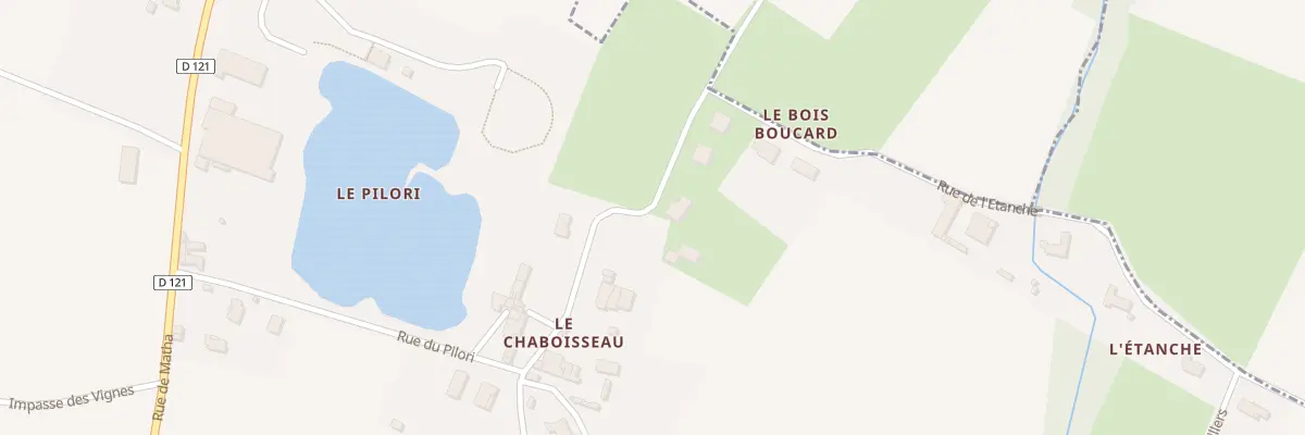 Plan du 32 Rue de Chaboisseau à Thors