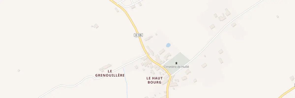 Plan du 16 Rue des Eglantiers à Huillé-Lézigné